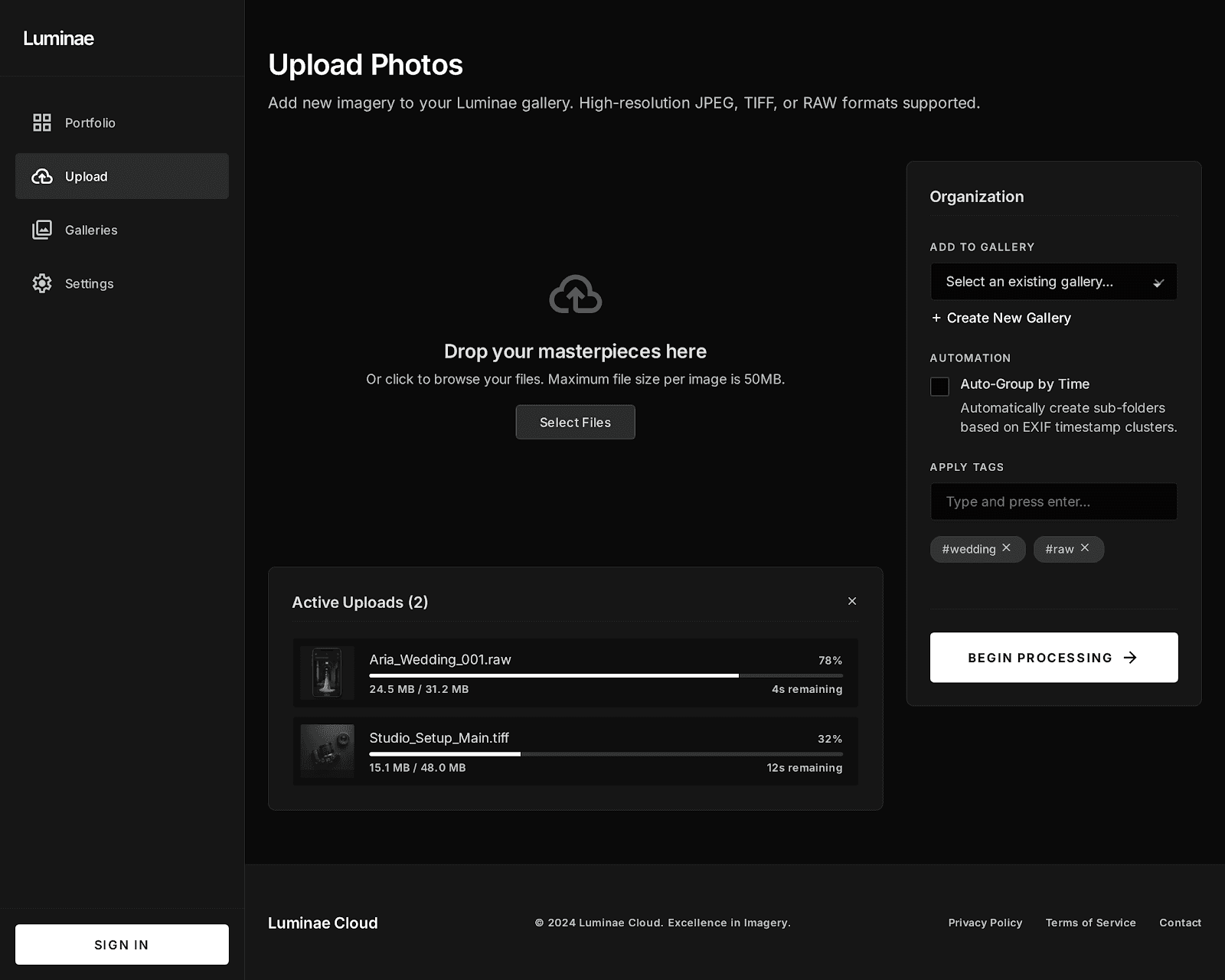 Blazing Fast Uploads